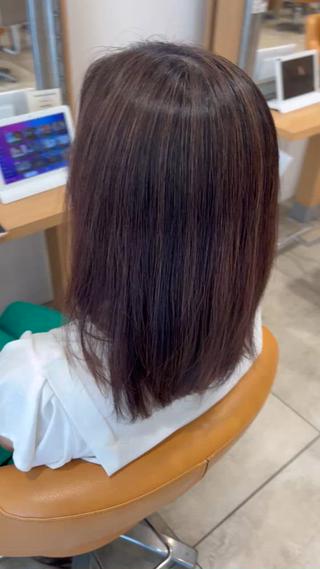 カラー ラブーケ中川中島店 クラタチカコのヘアスタイル