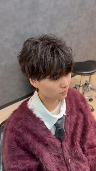 パーマ REEED所属・メンズカット 中村颯汰のヘアスタイル