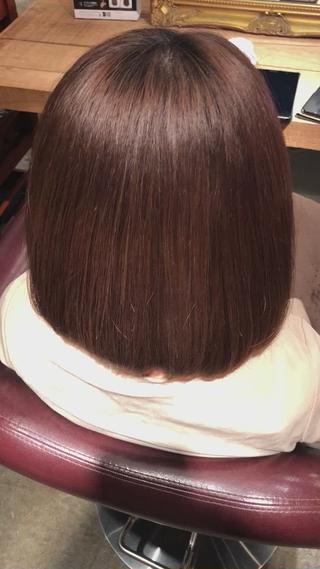 ショート 韓国風カット/ 髪質改善 黒崎のヘアスタイル