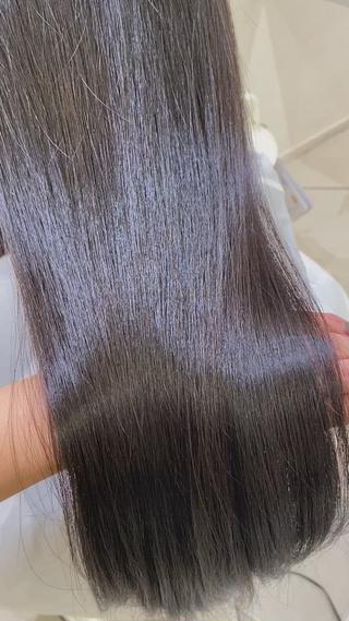 ロング カラー 細めハイライト🩶 ボブ/レイヤーカットのヘアスタイル