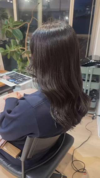 ラベンダーカラー 
透明感が綺麗に出ます  