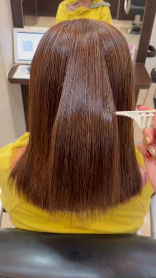 セミロング パーマ STREAM HAIR所属・🍒 SANA🍒のヘアスタイル