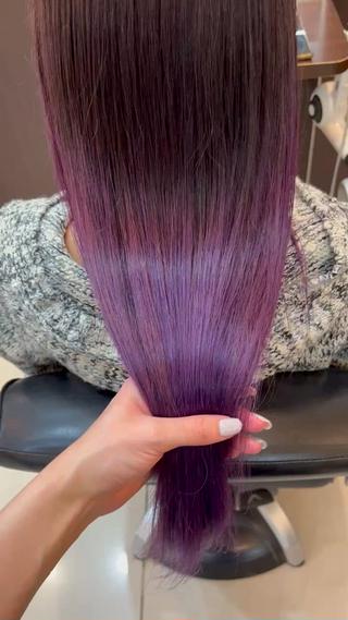 ロング カラー STREAM HAIR所属・🍒 SANA🍒のヘアスタイル