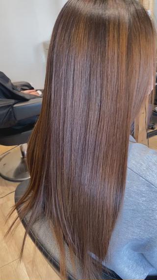 ロング パーマ 関口 友行のヘアスタイル