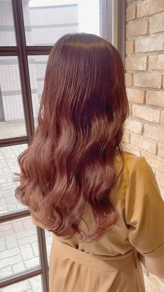 ロング 🧡ミルクティー/ レイヤー🧡ショウナのヘアスタイル