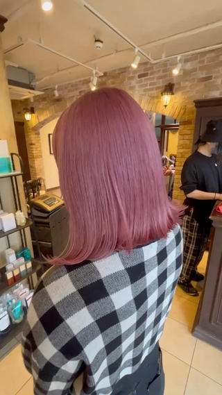 セミロング 🧡ミルクティー/ レイヤー🧡ショウナのヘアスタイル