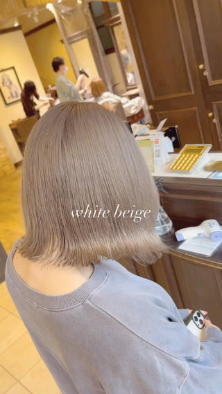 ミディアム 🧡ミルクティー/ レイヤー🧡ショウナのヘアスタイル