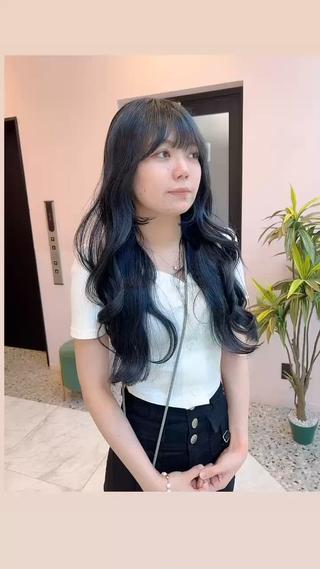 ロング カラースペシャリスト ・齊藤 羽瑠輝のヘアスタイル