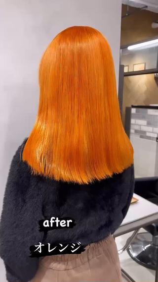 カラー カラースペシャリスト ・齊藤 羽瑠輝のヘアスタイル