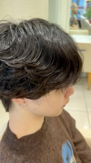 パーマ メンズ 🍀メンズパーマ職人 池袋🍀Yuraのヘアスタイル