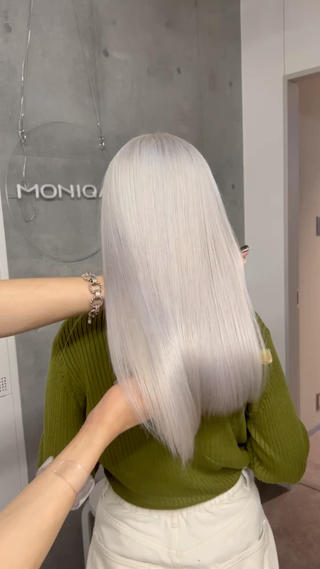 ロング カラー ハイトーン専門美容師 kimutaのヘアスタイル