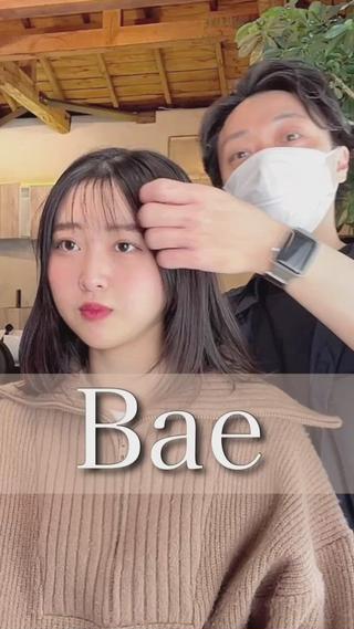 ミディアム 結べるレイヤーボブ くびれLady表参道のヘアスタイル