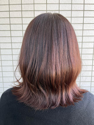 ミディアム カラー Eleanor 池袋 🧸Madoka🧸のヘアスタイル