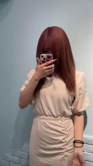 ミディアム カラー 【ピンク×ブロンド】 髪質改善/大和🎀のヘアスタイル