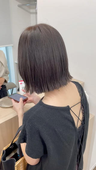 ショート レイヤーパーマ/ ショートパーマ/横浜のヘアスタイル