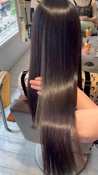 韓国風／ハイトーン 砂原洋介のヘアスタイル