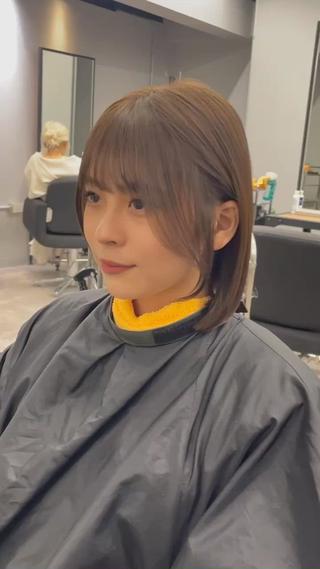 顔まわりカット大得意です