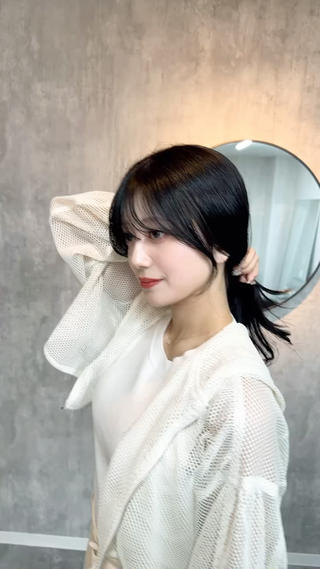 似合わせ顔まわりカット