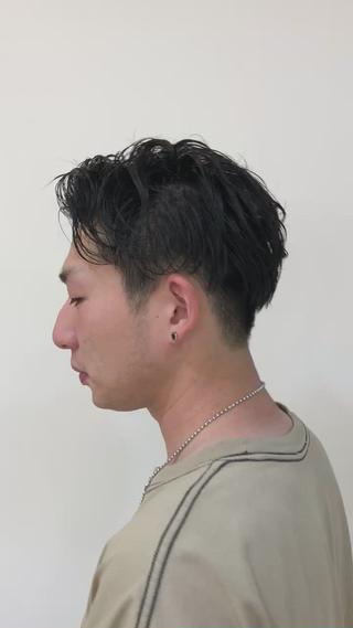 メンズパーマ 