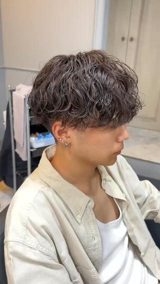 パーマ メンズ ABEY LEVRAI所属・Miyabi.💋 ABEYLEVRAIのヘアスタイル
