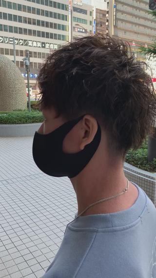 刈り上げマッシュ 