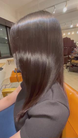 セミロング Haru 新宿【ハル】所属・⚜髪質改善東京 エリア1🏅マコト⚜のヘアスタイル