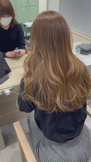 ロング カラー 【SIUN】健太郎 髪質改善/透明感のヘアスタイル