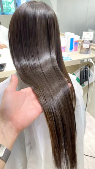 ロング 【SIUN】健太郎 髪質改善/透明感のヘアスタイル