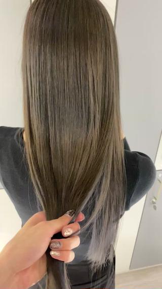 ロング 【SIUN】健太郎 髪質改善/透明感のヘアスタイル