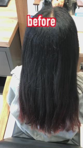 セミロング パーマ ディレクター ノナカのヘアスタイル