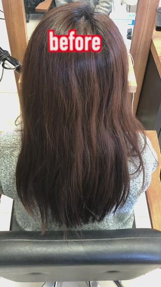 ミディアム パーマ ディレクター ノナカのヘアスタイル