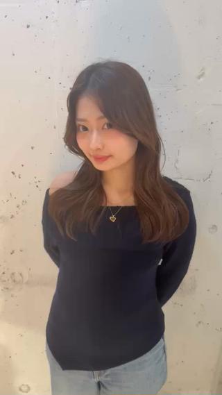 コテ巻き 
コテ巻きで可愛く仕上げます！ 