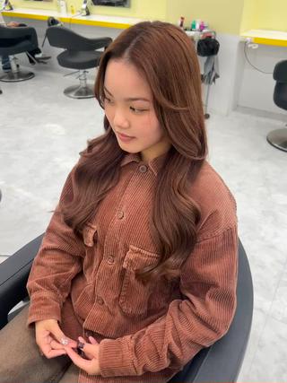 ロング 🤍レイヤーカット /顔まわりカット🤍のヘアスタイル