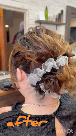 ショート タン ユカのヘアスタイル