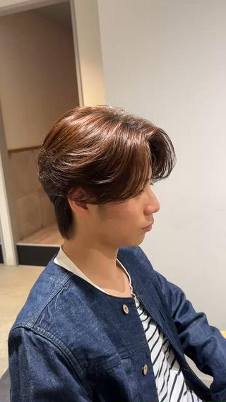 ミディアム パーマ メンズ メンズカットパーマ ✂️ JOYAのヘアスタイル