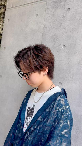 メンズ メンズカット/艶髪 ブリーチ/リョウタのヘアスタイル