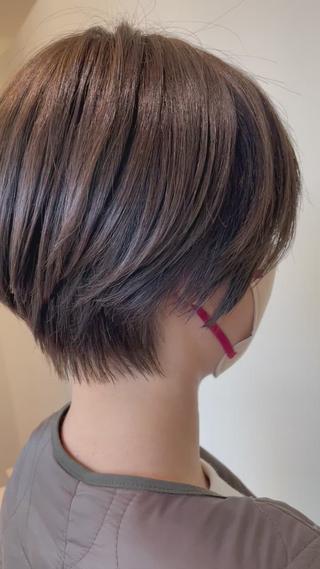 ショート times salon所属・ショートと髪質改善 達人⭐️村上将梧のヘアスタイル