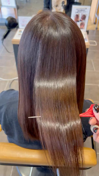 ロング カラー ツヤ髪の匠/髪質改善 山本晃太のヘアスタイル