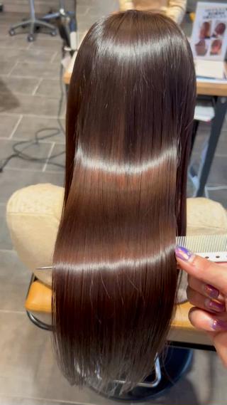 ロング カラー ツヤ髪の匠/髪質改善 山本晃太のヘアスタイル