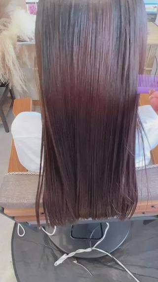 ロング パーマ hair works raptureのヘアスタイル