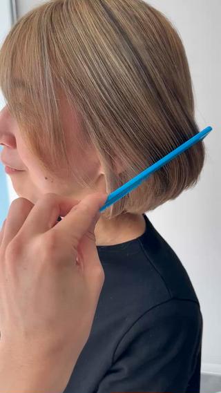 ミディアム カラー CoReまぁくん 癖毛お悩み専門のヘアスタイル