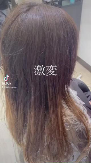 ミディアム wa daのヘアスタイル