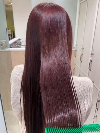 ロング かずや🍀/髪質改善 /艶髪カラー/眉毛のヘアスタイル