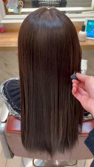 ロング カラー 横浜/ブリーチ/ 縮毛矯正/マサト⭐️のヘアスタイル