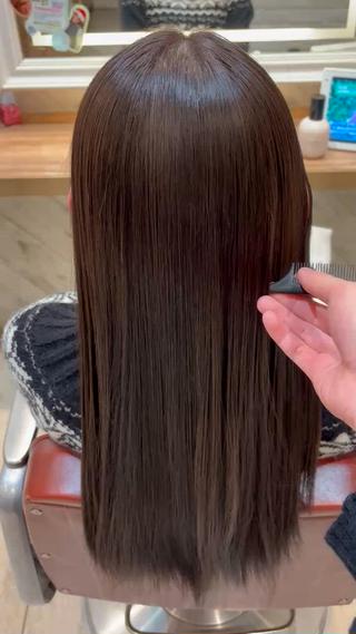 ロング カラー 横浜/ブリーチ/ 縮毛矯正/マサト⭐️のヘアスタイル
