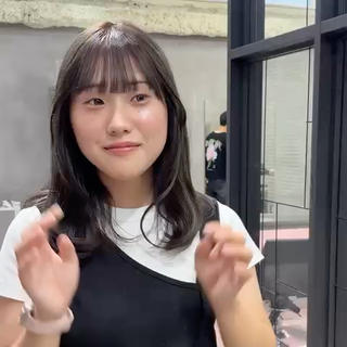 ミディアム カラー The Path ARENのヘアスタイル