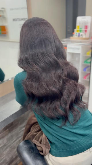 ロング カラー 横浜/エクステ特化× 艶カラー/あいかのヘアスタイル