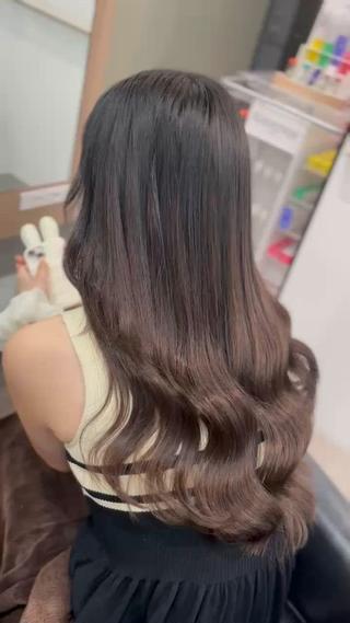 ロング カラー 横浜/エクステ特化× 艶カラー/あいかのヘアスタイル