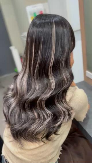ロング カラー 横浜/エクステ特化× 艶カラー/あいかのヘアスタイル