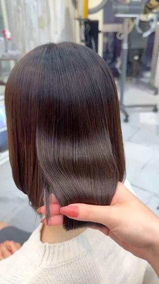 艶々縮毛矯正✧*。